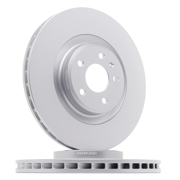 goCORE GCH20586: Bremsscheibe Ø: 344,7mm, Belüftet, Ø: 344,7mm, beschichtet, mit Schrauben