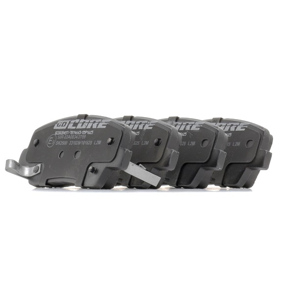 goCORE GCD020457 Bremsbeläge KIA Stinger Schrägheck (CK) 197 PS Benzin Kosten