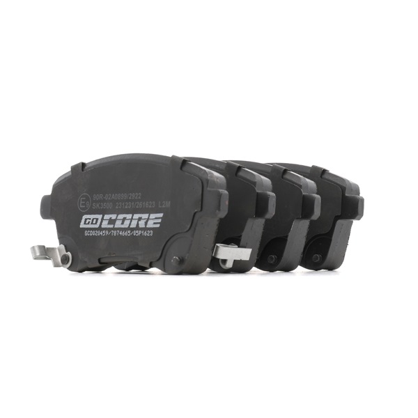 goCORE GCD020459 Bremsbeläge HYUNDAI ix20 (JC) 100 PS Benzin Kosten