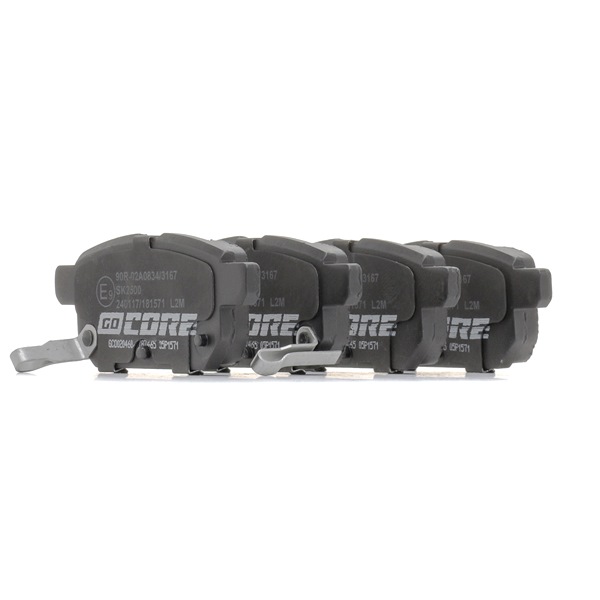 goCORE GCD020460 Bremsbeläge SUZUKI SWIFT 4 (FZ, NZ) 94 PS Benzin Kosten