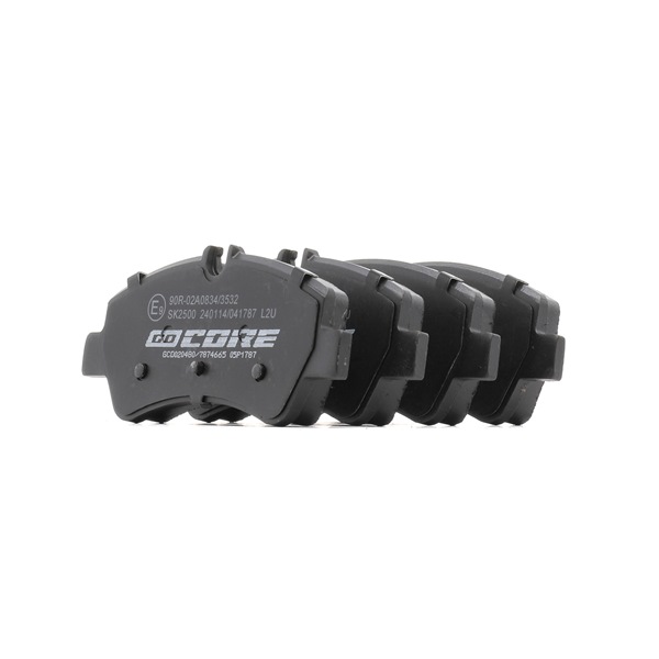 goCORE GCD020480: Piduriklotsid Tagasild