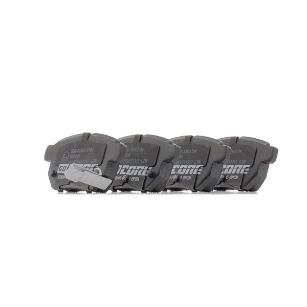 goCORE GCD020495 Remblokken TOYOTA AURIS (NRE15_, ZZE15_, ADE15_, ZRE15_, NDE15_) 280 Pk Benzine kosten
