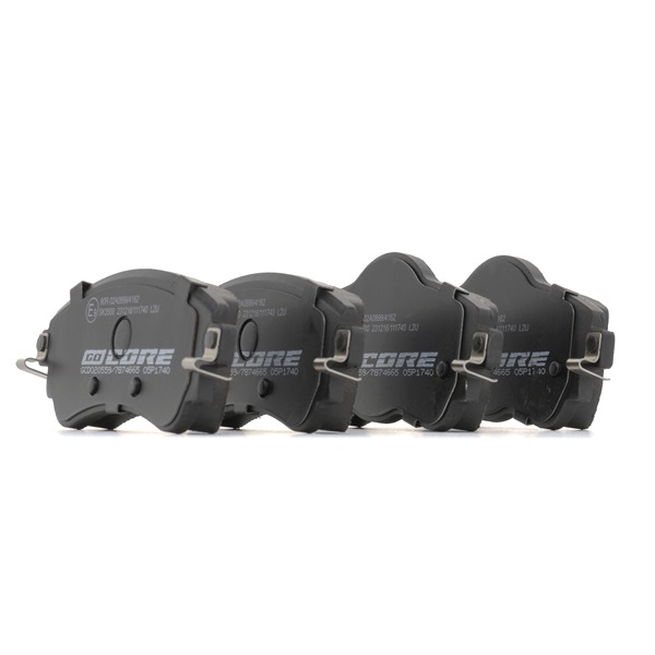 goCORE GCD020559 Bremsbeläge CITROЁN C4 II (B7) 110 PS Benzin Kosten