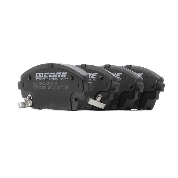 goCORE GCD020561 Bremsbeläge MAZDA 3 Schrägheck (BM, BN) 175 PS Diesel Kosten