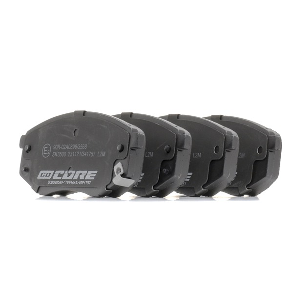 goCORE GCD020569 Bremsbeläge HYUNDAI TUCSON (JM) 178 PS Benzin Kosten