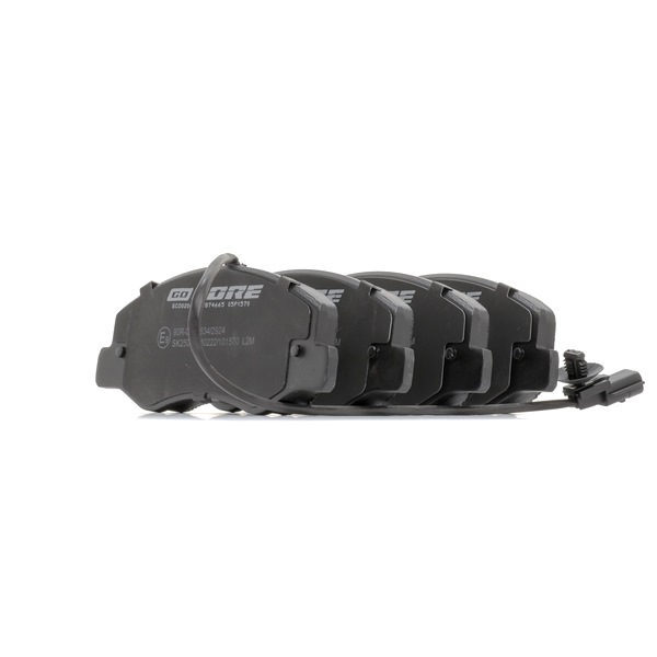 goCORE GCD020604: Plăcuțe de frână fara accesorii