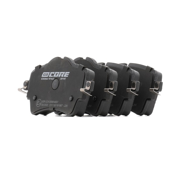 goCORE GCD020606 Bremsbeläge MINI Cabrio (F57) 211 PS Benzin Kosten