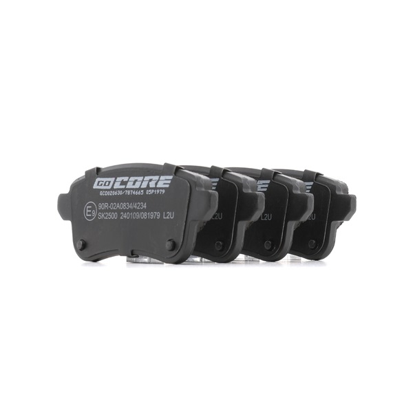 goCORE GCD020630 Bremsbeläge RENAULT Espace 5 (JR_) 160 PS Diesel Kosten