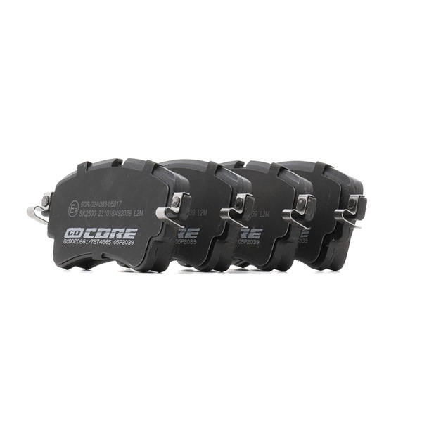 goCORE GCD020661 Remblokken AUDI A6 Avant (4A5, C8) 245 Pk Benzine/Elektro kosten