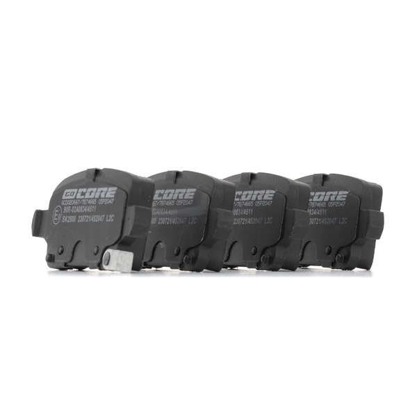 goCORE GCD020667 Bremsbeläge OPEL Astra K Schrägheck (B16) 145 PS Benzin Kosten