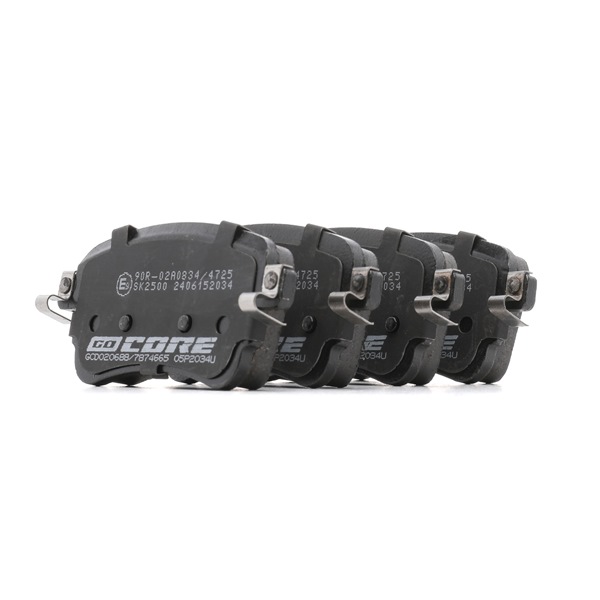 goCORE GCD020688 Remblokken OPEL Vivaro C Combi (K0) 177 Pk Diesel kosten