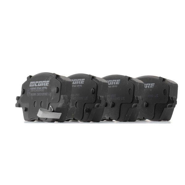 goCORE GCD020689 Bremsbeläge FIAT TIPO Stufenheck (356_) 101 PS Benzin Kosten