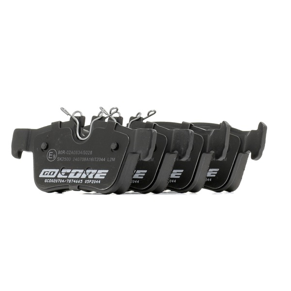 goCORE GCD020704 Remblokken VOLVO V60 II (225, 227) 254 Pk Benzine kosten