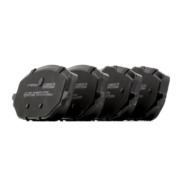 STARK SKBP-0012752: Plăcuțe de frână punte fata, cu tabla anti scartait, cu suruburi etrier