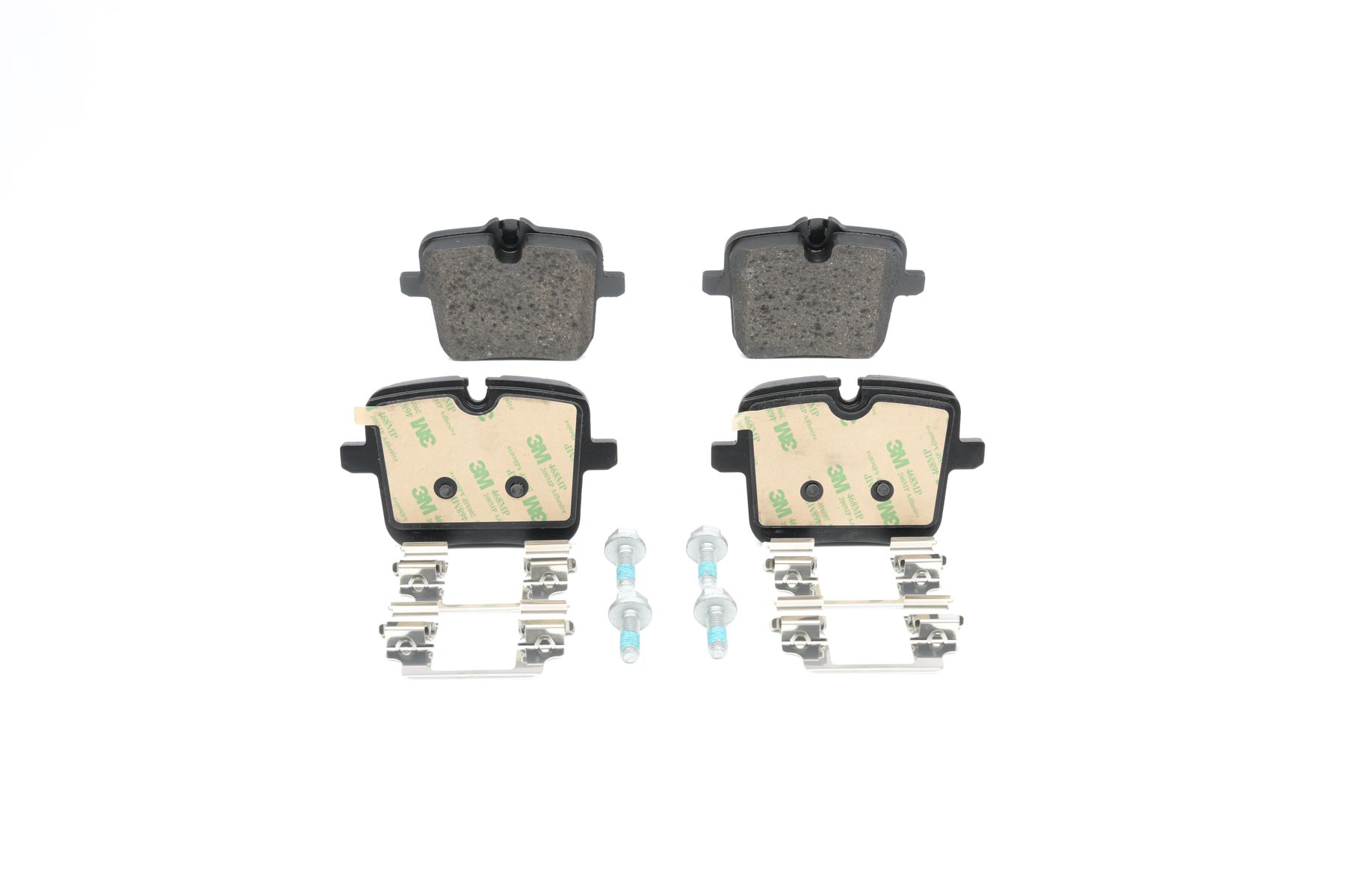 ATE 13.0460-2666.2: Juego de pastillas de freno con accesorios, con tornillos pinza freno