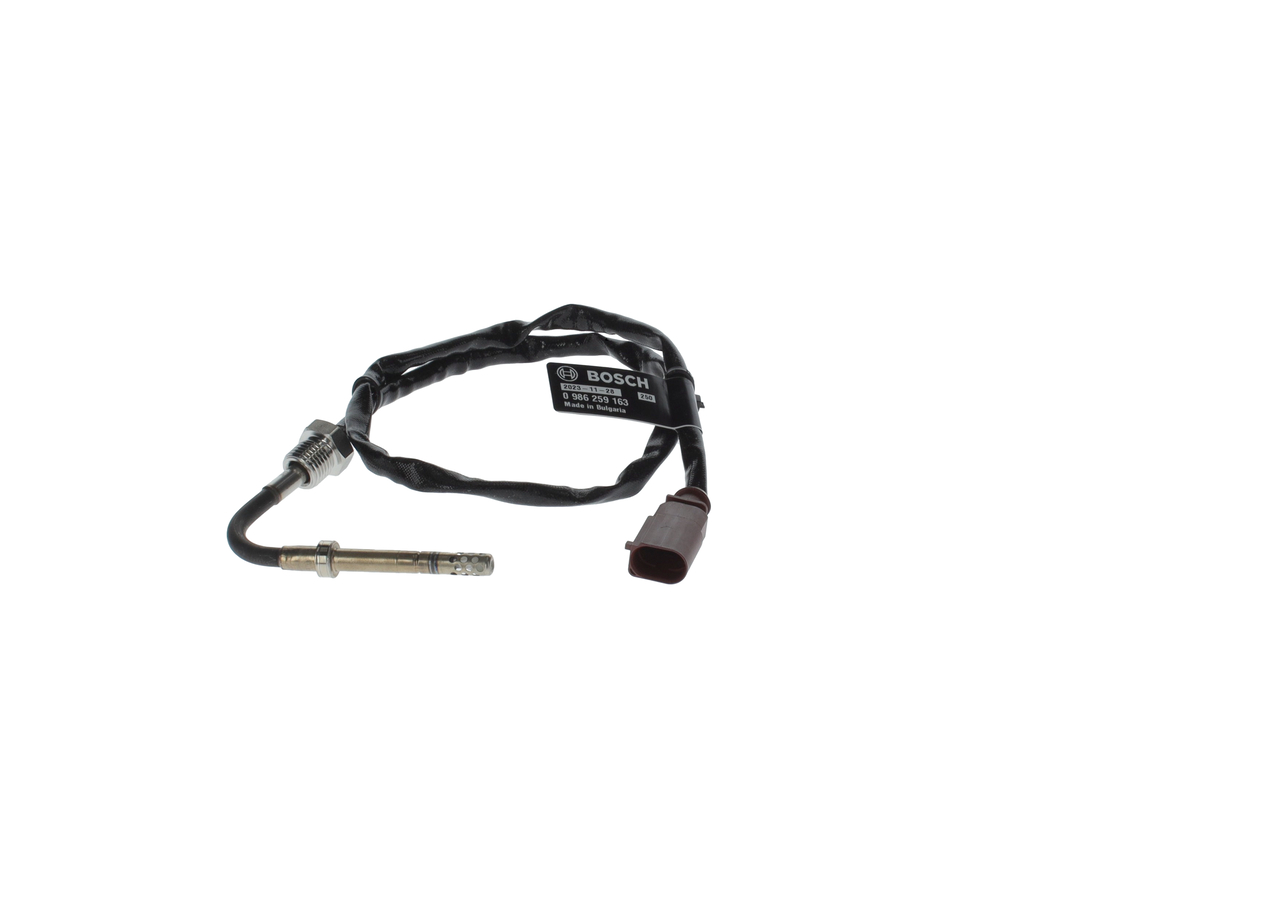 BOSCH 0 986 259 163 Sensor, temp. gas escape VOLKSWAGEN Multivan 5 (7HM 180 cv Gasóleo costo