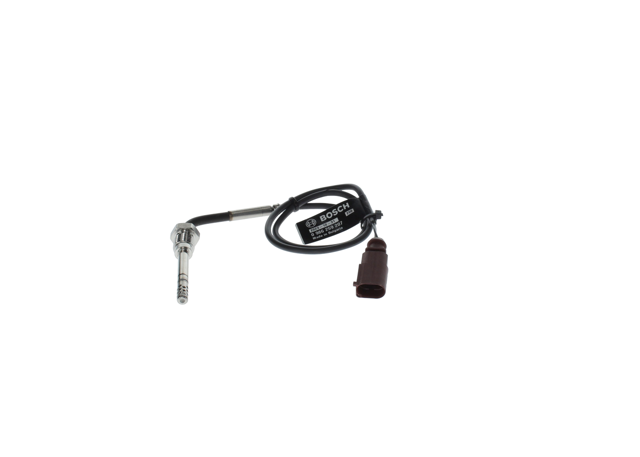 BOSCH 0 986 259 207 Jutiklis, išmetamųjų dujų temperatūra AUDI Q7 (4LB) 204 AG dyzelinas kaina