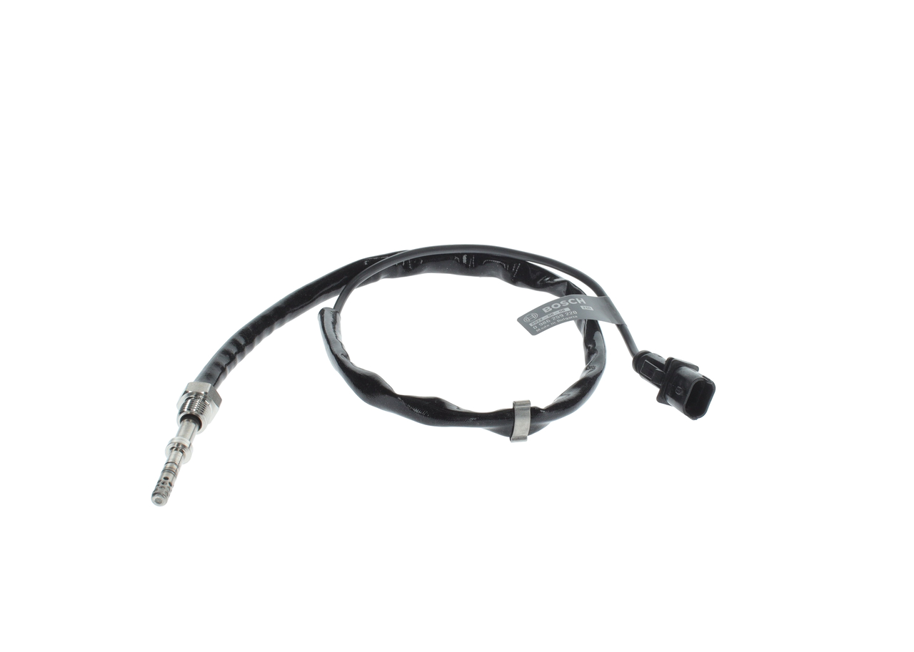 BOSCH 0 986 259 220 Jutiklis, išmetamųjų dujų temperatūra SAAB 9-3 (YS3F) 252 AG benzinas kaina