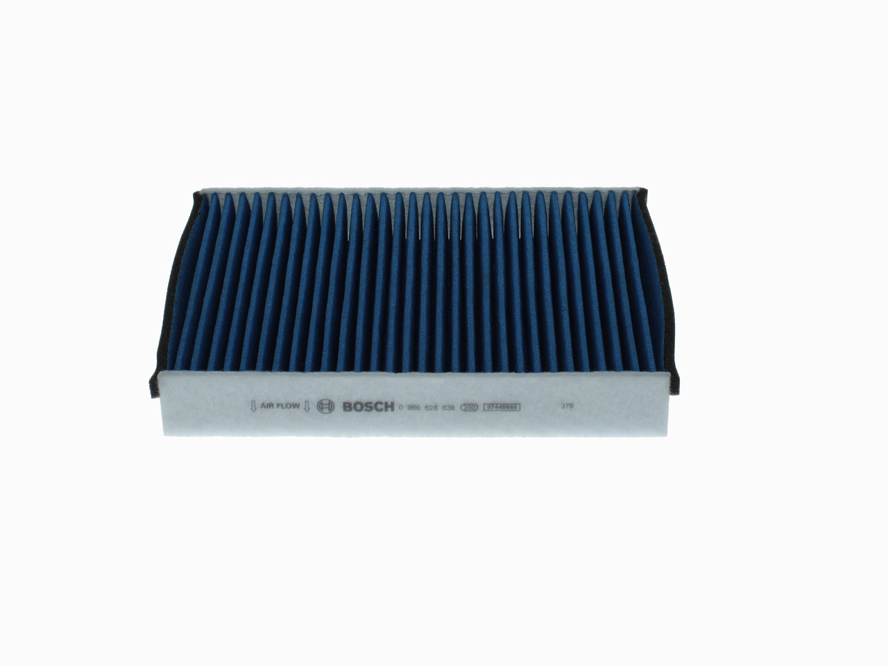 BOSCH 0 986 628 638: Filtro abitacolo FILTRO+pro Filtro al carbone attivo, con effetto antibatterico, Velocità di separaz. antipar. >98% per 2,5µm (polvere fine), con effetto antiallergico, con azione antivirale, con azione fungicida