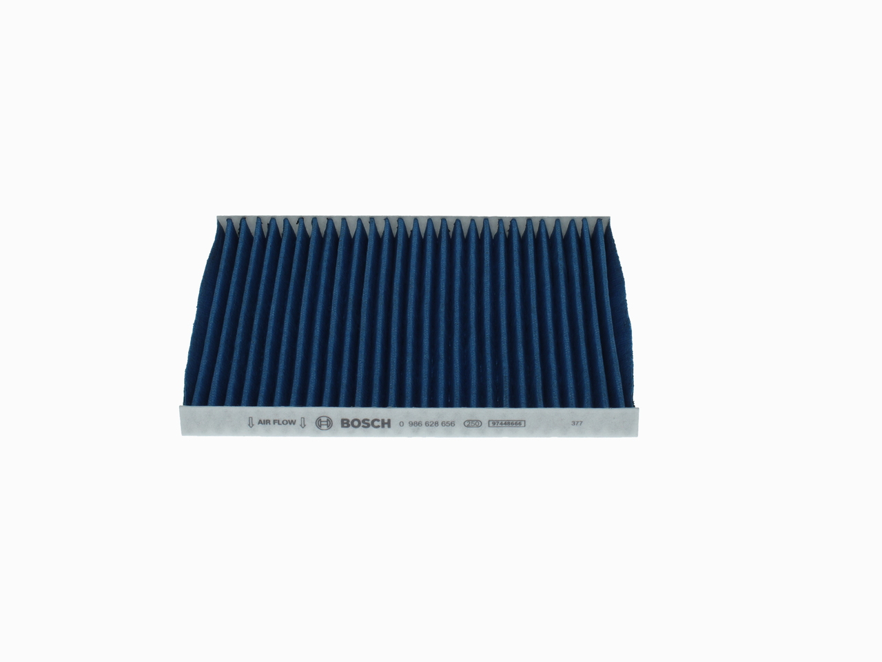 BOSCH 0 986 628 656: Filtrs, Salona telpas gaiss FILTRS+pro Aktivētās ogles filtrs, ar antibakteriālu efektu, Daļiņu atdalīšanas pakāpe >98 % ar 2,5 µm (smalkie putekļi), ar antialerģisku iedarbību, ar pretvīrusu iedarbību, ar fungicīdo efektu