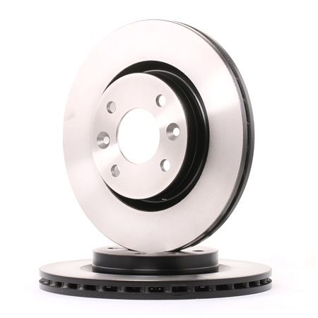 TRW DF2586: Disco de freno Ø: 259mm, ventilado, Ø: 259mm, barnizado