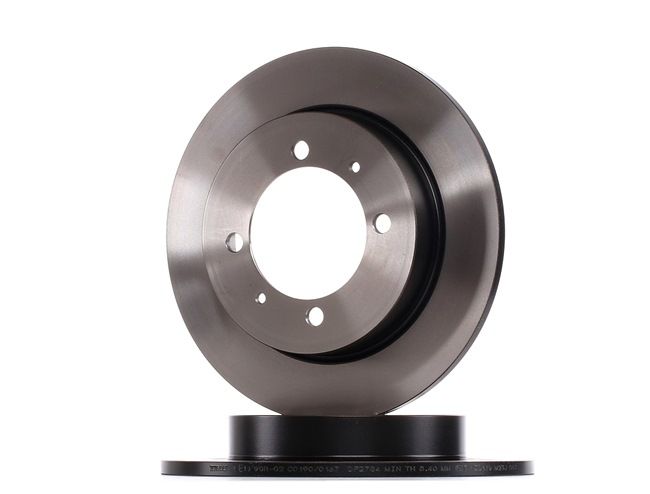 TRW DF2784: Disco de freno Ø: 260mm, macizo, Ø: 260mm, barnizado