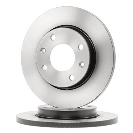 TRW DF2815: Brzdový kotouč R: 247mm, plný, R: 247mm, lakováno