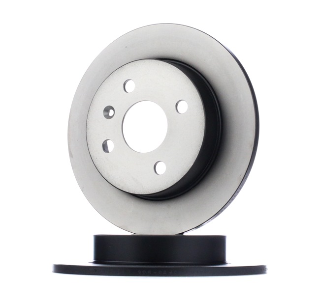 TRW DF4050: Brzdový kotúč Ø: 240mm, plný, Ø: 240mm, lakovane, so skrutkami