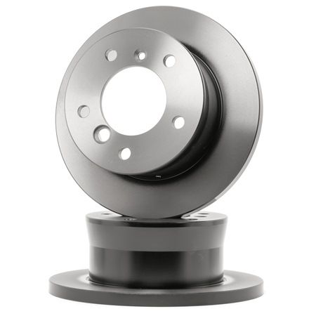 TRW DF4088S: Remschijf TRW SINGLE Ø: 272mm, volledig, Ø: 272mm, Gelakt