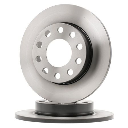 TRW DF4186: Disco de freno Ø: 245mm, macizo, Ø: 245mm, barnizado
