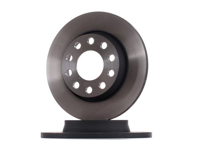 TRW DF4211: Disco de freno Ø: 255mm, macizo, Ø: 255mm, barnizado