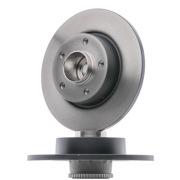 TRW DF4273BS: Remschijf TRW SINGLE Ø: 280mm, volledig, Ø: 280mm, Met wiellager, Met ABS sensorring