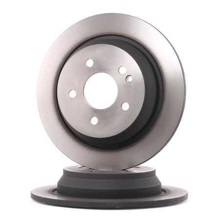 TRW DF4356: Disco de freno Ø: 296mm, macizo, Ø: 296mm, barnizado