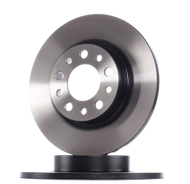 TRW DF4477: Féktárcsa Ø: 278mm, tele, Ø: 278mm, lakkozott