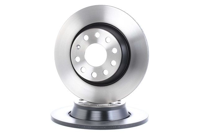 TRW DF4558: Disco de freno Ø: 282mm, macizo, Ø: 282mm, barnizado, con tornillos