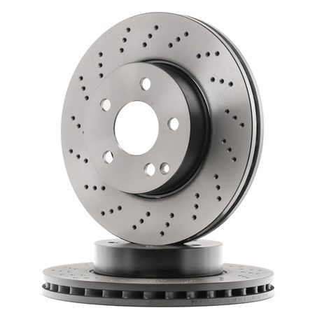 TRW DF4813S: Disque de frein TRW SINGLE Ø: 295mm, ventilé, perforé/ventilé de l'intérieur, Ø: 295mm, peint