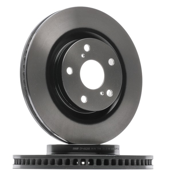 TRW DF4828S: Bromsskiva TRW SINGLE Ø: 296mm, ventilerad, Ø: 296mm, lackerad