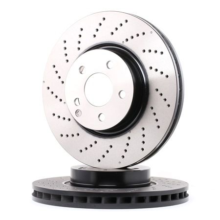 TRW DF4862S: Piduriketas TRW SINGLE Ø: 322mm, piludega/augustatud, Ø: 322mm, värvitud