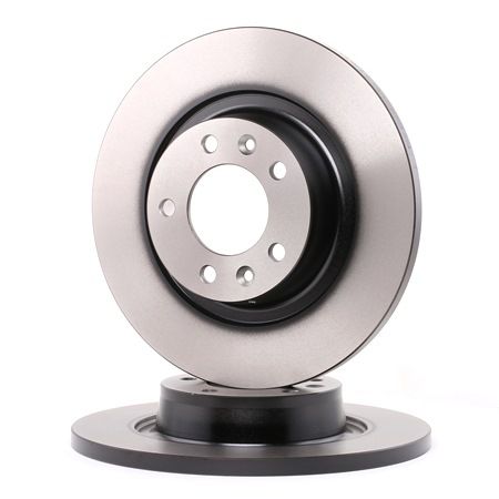 TRW DF4945: Piduriketas Ø: 290mm, täis, Ø: 290mm, värvitud