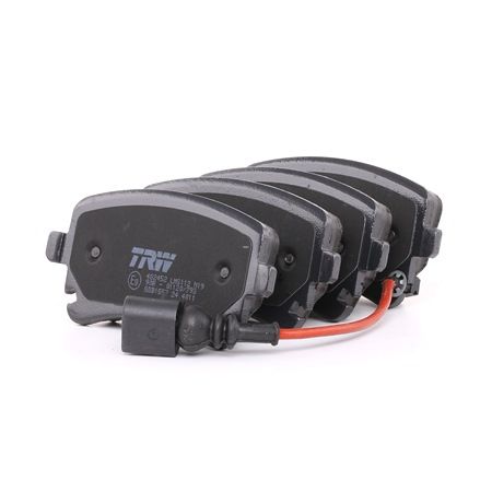 TRW GDB1557: Juego de pastillas de freno con accesorios, con tornillos pinza freno COTEC