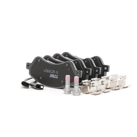 TRW GDB1723: Juego de pastillas de freno con accesorios, con tornillos pinza freno COTEC