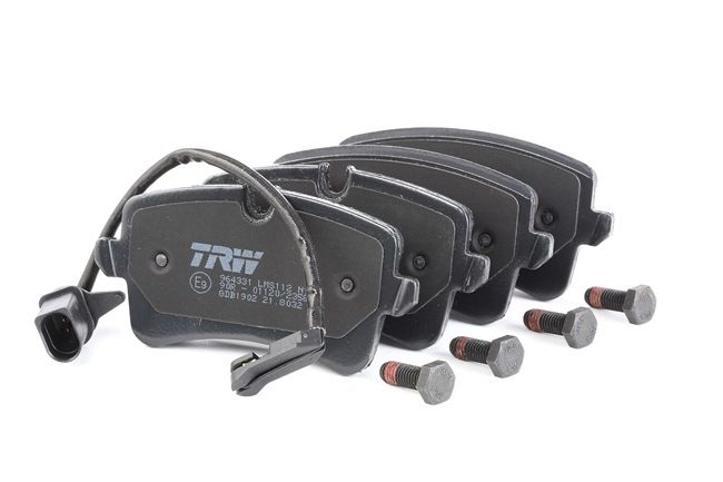 TRW GDB1902: Juego de pastillas de freno con accesorios, con tornillos pinza freno COTEC