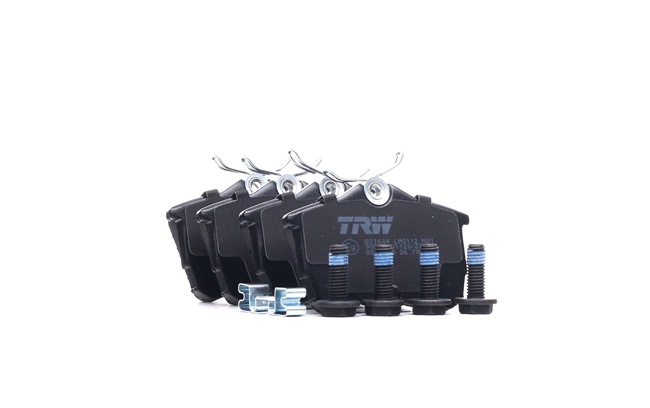 TRW GDB3190: Juego de pastillas de freno con accesorios, con tornillos pinza freno COTEC