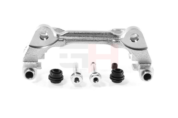 GH GH-444305: Soporte, pinza de freno eje delantero, ambos lados, derecha, izquierda, Eje delantero, derecha, Eje delantero, izquierda