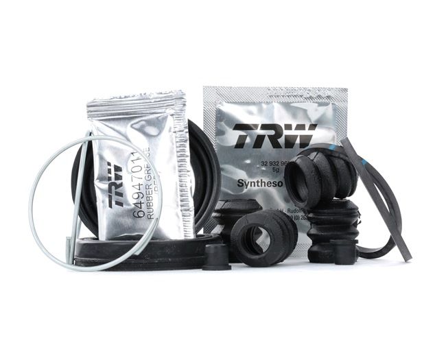TRW SJ1041 Reparatieset, remklauw RENAULT TWINGO 2 (CN0) 100 Pk Benzine kosten