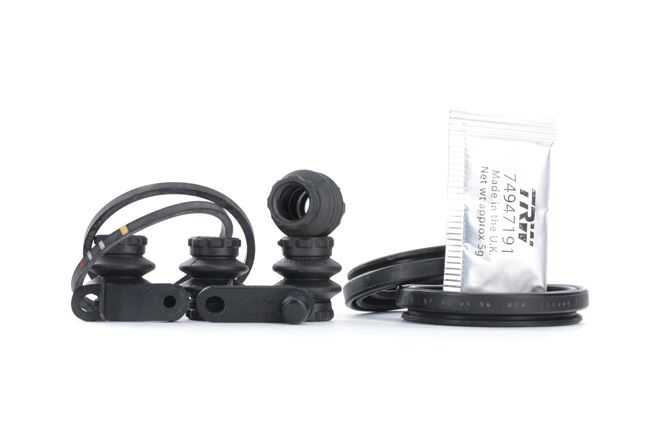 TRW SJ1142 Reparatieset, remklauw PEUGEOT 206 Hatchback (2A/C) 109 Pk Diesel kosten