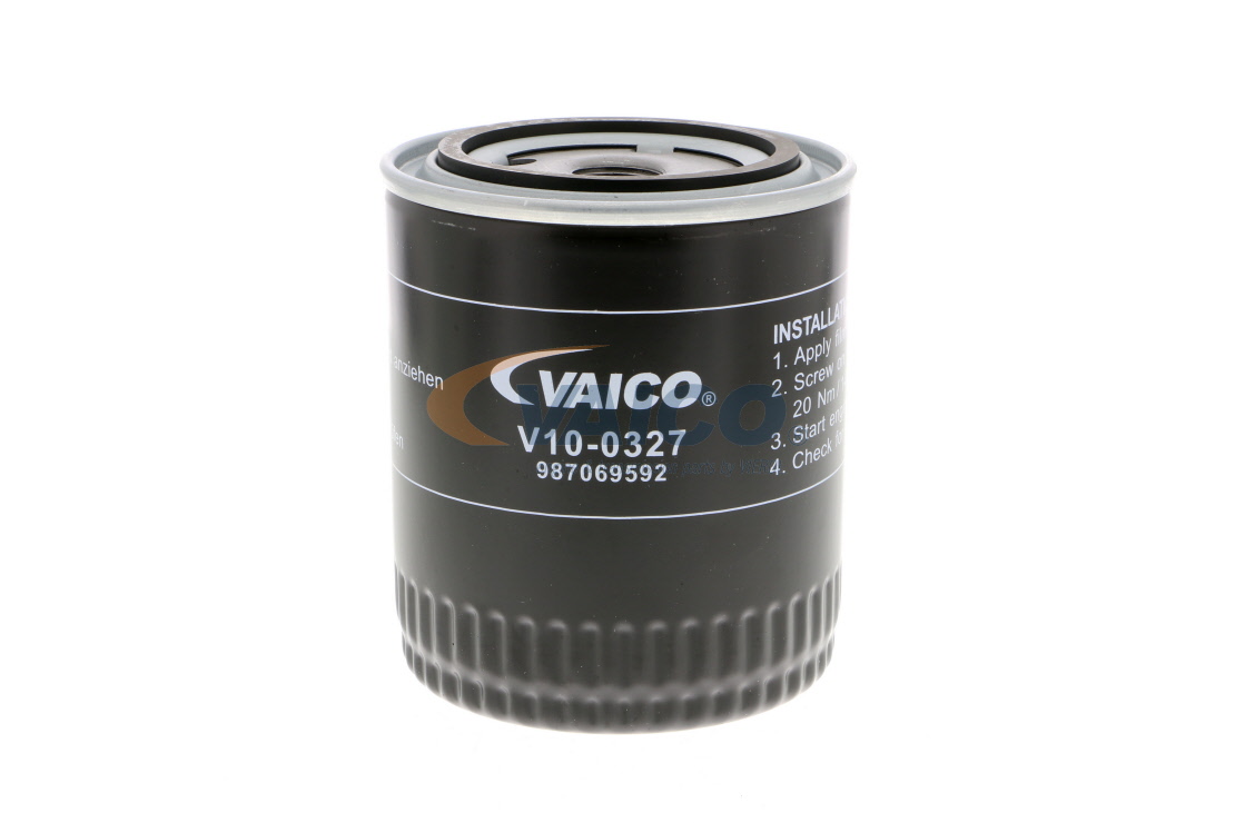 VAICO V10-0327: Oliefilter Met een terugloopbeveiligingskleppen, Original VAICO kwaliteit