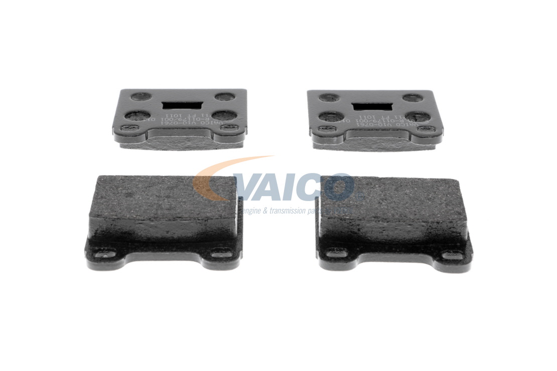 VAICO V10-0761: Plăcuțe de frână punte fata, Q+, original equipment manufacturer quality