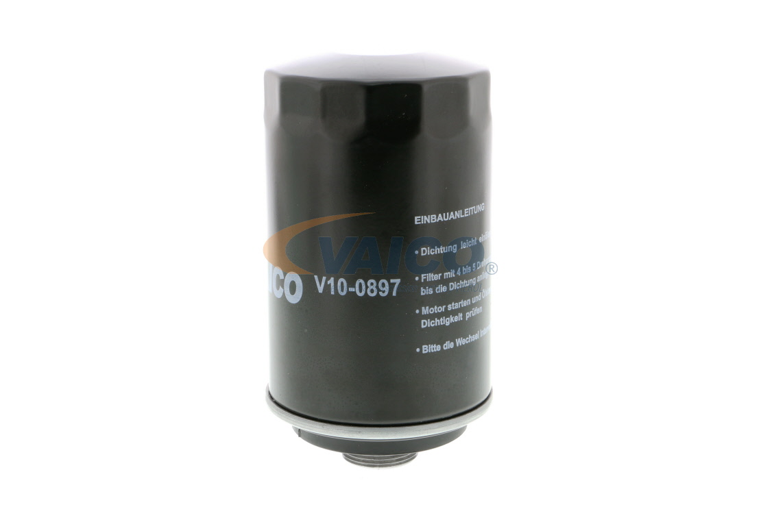 VAICO V10-0897: Ölfilter mit zwei Rücklaufsperrventilen, Original VAICO Qualität