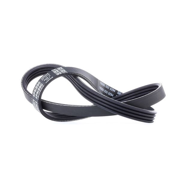 DAYCO 4PK890: V formos rumbuoti diržai 890,0mm, briaunų skaičius: 4